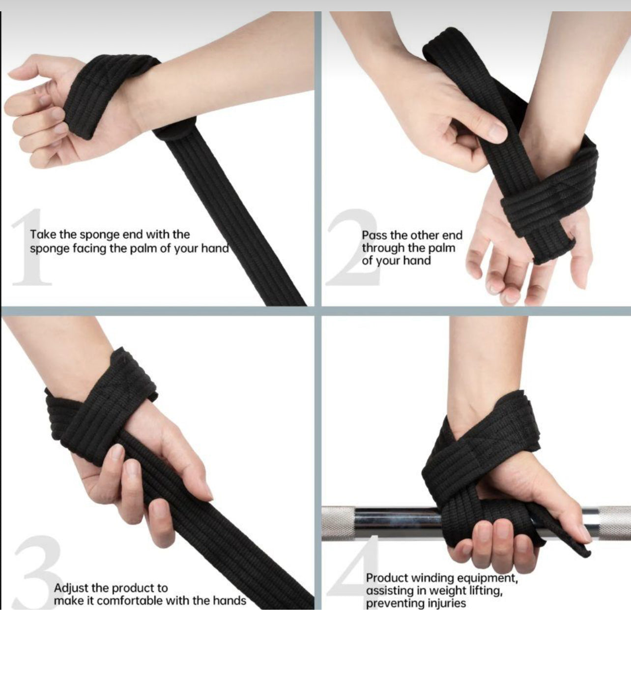 WEIGHT LIFTING STRAPS