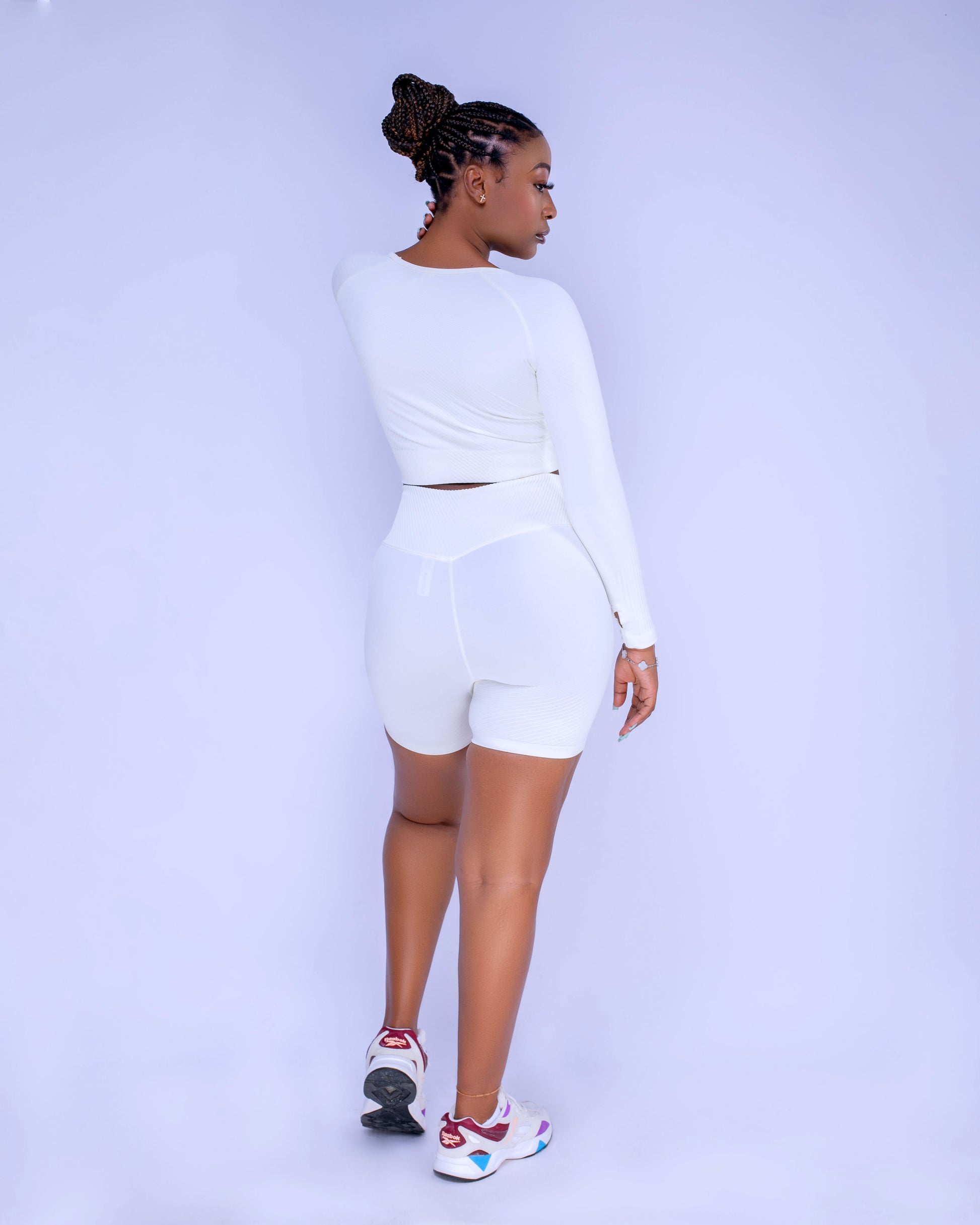 REVOLUTION WORKOUT 4 PIECE SET - OFF WHITE