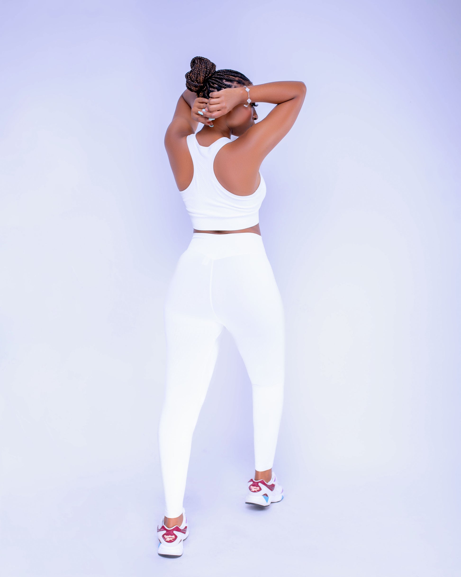 REVOLUTION WORKOUT 4 PIECE SET - OFF WHITE